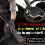 6 Consejos para mantener el interior de tu automóvil limpio y libre de daños