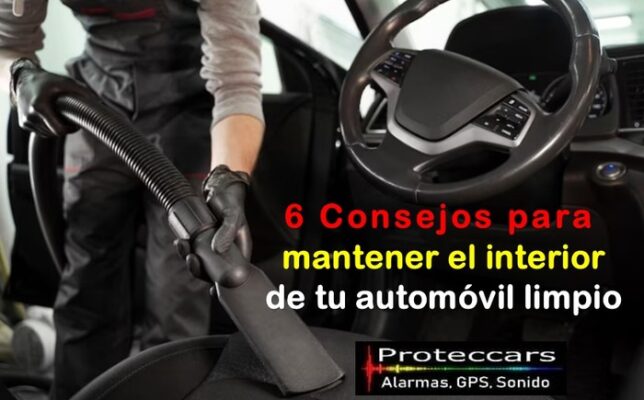 6 Consejos para mantener el interior de tu automóvil limpio y libre de daños